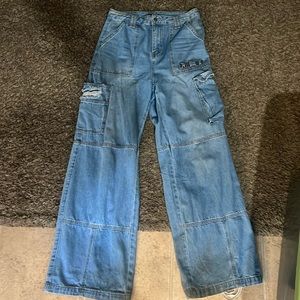 Fashion Nova cargo jeans!!